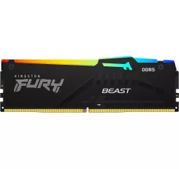 Оперативна пам'ять DDR5 16 Gb (5600 MHz) Kingston Fury Beast RGB (KF556C40BBA-16)