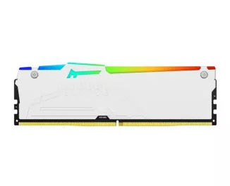 Оперативная память DDR5 16 Gb (5600 MHz) Kingston Fury Beast RGB White (KF556C40BWA-16)
