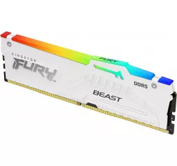 Оперативная память DDR5 16 Gb (6000 MHz) Kingston Fury Beast RGB EXPO White (KF560C36BWEA-16)