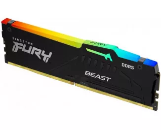 Оперативная память DDR5 16 Gb (6000 MHz) Kingston Fury Beast RGB (KF560C30BBA-16)