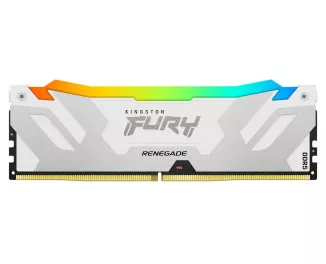 Оперативна пам'ять DDR5 16 Gb (6000 MHz) Kingston Fury Renegade RGB White (KF560C32RWA-16)
