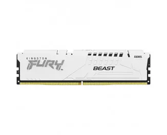 Оперативная память DDR5 16 Gb (6400 MHz) Kingston Fury Beast White (KF564C32BW-16)