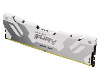 Оперативна пам'ять DDR5 16 Gb (6400 MHz) Kingston Fury Renegade White (KF564C32RW-16)