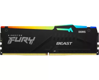 Оперативна пам'ять DDR5 16 Gb (6800 MHz) Kingston Fury Beast RGB (KF568C34BBA-16)