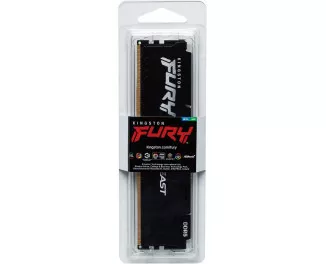 Оперативная память DDR5 32 Gb (4800 MHz) Kingston Fury Beast Black (KF548C38BB-32)