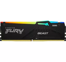 Оперативная память DDR5 32 Gb (4800 MHz) Kingston Fury Beast RGB (KF548C38BBA-32)