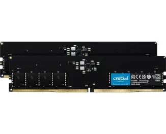 Оперативная память DDR5 32 Gb (4800 MHz) (Kit 16 Gb x 2) Crucial (CT2K16G48C40U5)