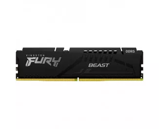 Оперативная память DDR5 32 Gb (5200 MHz) Kingston Fury Beast Black (KF552C40BB-32)