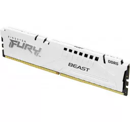 Оперативная память DDR5 32 Gb (5200 MHz) Kingston Fury Beast EXPO White (KF552C36BWE-32)