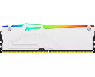 Оперативная память DDR5 32 Gb (5200 MHz) Kingston Fury Beast RGB EXPO White (KF552C36BWEA-32)