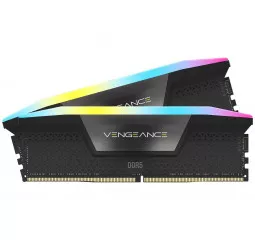 Оперативная память DDR5 32 Gb (5200 MHz) (Kit 16 Gb x 2) Corsair Vengeance RGB (CMH32GX5M2B5200Z40K)