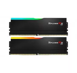 Оперативная память DDR5 32 Gb (5200 MHz) (Kit 16 Gb x 2) G.SKILL Ripjaws M5 RGB Black (F5-5200J4040A16GX2-RM5RK)