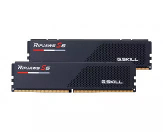 Оперативная память DDR5 32 Gb (5200 MHz) (Kit 16 Gb x 2) G.SKILL Ripjaws S5 Black (F5-5200J4040A16GX2-RS5K)
