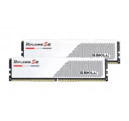 Оперативная память DDR5 32 Gb (5200 MHz) (Kit 16 Gb x 2) G.SKILL Ripjaws S5 White (F5-5200J4040A16GX2-RS5W)
