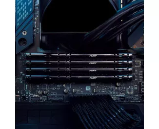 Оперативная память DDR5 32 Gb (5200 MHz) (Kit 16 Gb x 2) Kingston Fury Beast Black (KF552C36BBEK2-32)