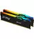 Оперативная память DDR5 32 Gb (5200 MHz) (Kit 16 Gb x 2) Kingston Fury Beast RGB Black (KF552C36BBEAK2-32)