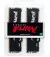 Оперативна пам'ять DDR5 32 Gb (5200 MHz) (Kit 16 Gb x 2) Kingston Fury Beast RGB Black (KF552C36BBEAK2-32)