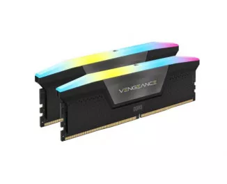Оперативная память DDR5 32 Gb (5600 MHz) (Kit 16 Gb x 2) Corsair Vengeance RGB AMD EXPO (CMH32GX5M2B5600Z36K)