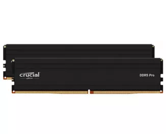 Оперативна пам'ять DDR5 32 Gb (5600 MHz) (Kit 16 Gb x 2) Crucial Pro (CP2K16G56C46U5)