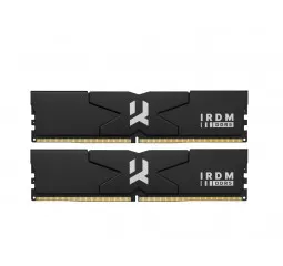 Оперативна пам'ять DDR5 32 Gb (5600 MHz) (Kit 16 Gb x 2) GOODRAM IRDM Black (IR-5600D564L30S/32GDC)