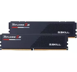 Оперативная память DDR5 32 Gb (5600 MHz) (Kit 16 Gb x 2) G.SKILL Ripjaws S5 Black (F5-5600J2834F16GX2-RS5K)