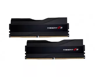 Оперативна пам'ять DDR5 32 Gb (5600 MHz) (Kit 16 Gb x 2) G.SKILL Trident Z5 Matte Black (F5-5600J4040C16GX2-TZ5K)