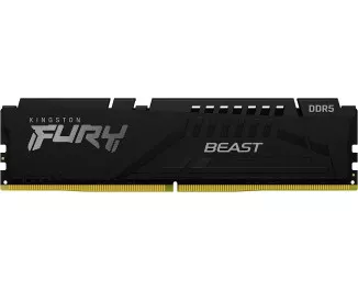 Оперативная память DDR5 32 Gb (5600 MHz) (Kit 16 Gb x 2) Kingston Fury Beast EXPO Black (KF556C36BBEK2-32)