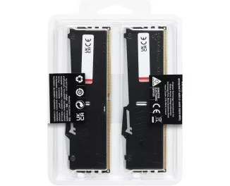 Оперативная память DDR5 32 Gb (5600 MHz) (Kit 16 Gb x 2) Kingston Fury Beast RGB (KF556C40BBAK2-32)