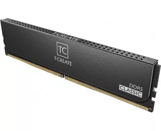 Оперативная память DDR5 32 Gb (5600 MHz) (Kit 16 Gb x 2) Team T-Create Classic 10L Black (CTCCD532G5600HC46DC01)