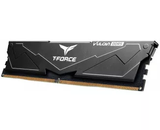 Оперативная память DDR5 32 Gb (5600 MHz) (Kit 16 Gb x 2) Team T-Force Vulcan Black (FLBD532G5600HC38GDC01)