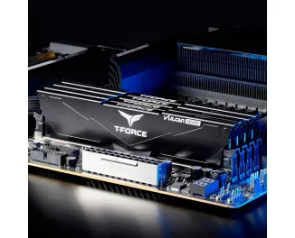 Оперативная память DDR5 32 Gb (5600 MHz) (Kit 16 Gb x 2) Team T-Force Vulcan Black (FLBD532G5600HC38GDC01)