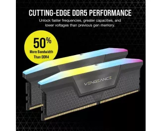Оперативная память DDR5 32 Gb (6000 MHz) Corsair Vengeance RGB AMD EXPO (CMH32GX5M1E6000Z38)