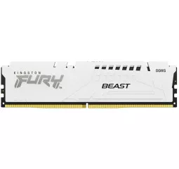 Оперативная память DDR5 32 Gb (6000 MHz) Kingston Fury Beast EXPO White (KF560C30BWE-32)