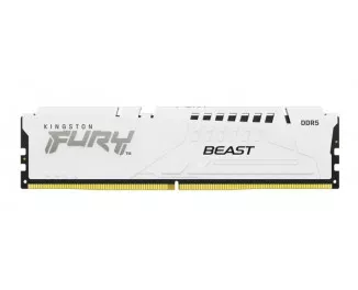 Оперативна пам'ять DDR5 32 Gb (6000 MHz) Kingston Fury Beast White (KF560C40BW-32)