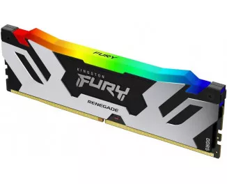 Оперативна пам'ять DDR5 32 Gb (6000 MHz) Kingston Fury Renegade RGB Black/Silver (KF560C32RSA-32)