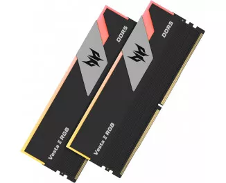 Оперативна пам'ять DDR5 32 Gb (6000 MHz) (Kit 16 Gb x 2) Acer Predator Vesta II RGB (BL.9BWWR.652)