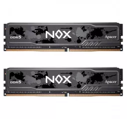 Оперативная память DDR5 32 Gb (6000 MHz) (Kit 16 Gb x 2) Apacer NOX (AH5U32G60C622MBAA-2)