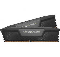 Оперативна пам'ять DDR5 32 Gb (6000 MHz) (Kit 16 Gb x 2) Corsair Vengeance Black (CMK32GX5M2B6000C38)