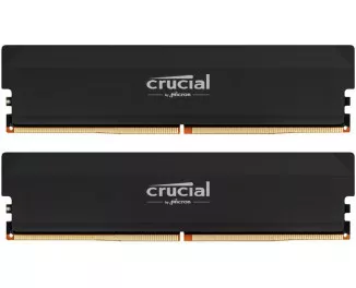 Оперативная память DDR5 32 Gb (6000 MHz) (Kit 16 Gb x 2) Crucial Pro Overclocking (CP2K16G60C36U5B)