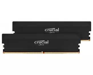 Оперативная память DDR5 32 Gb (6000 MHz) (Kit 16 Gb x 2) Crucial Pro Overclocking (CP2K16G60C36U5B)