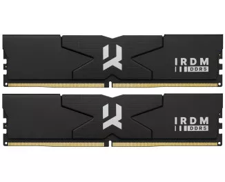 Оперативная память DDR5 32 Gb (6000 MHz) (Kit 16 Gb x 2) GOODRAM IRDM Black (IR-6000D564L30S/32GDC)
