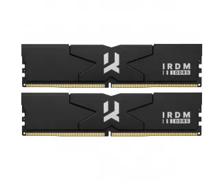 Оперативная память DDR5 32 Gb (6000 MHz) (Kit 16 Gb x 2) GOODRAM IRDM Black (IR-6000D564L36S/32GDC)