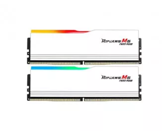 Оперативная память DDR5 32 Gb (6000 MHz) (Kit 16 Gb x 2) G.SKILL Ripjaws M5 Neo RGB White (F5-6000J3636F16GX2-RM5NRW)