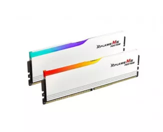 Оперативная память DDR5 32 Gb (6000 MHz) (Kit 16 Gb x 2) G.SKILL Ripjaws M5 Neo RGB White (F5-6000J3636F16GX2-RM5NRW)
