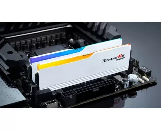 Оперативная память DDR5 32 Gb (6000 MHz) (Kit 16 Gb x 2) G.SKILL Ripjaws M5 Neo RGB White (F5-6000J3636F16GX2-RM5NRW)