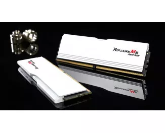 Оперативная память DDR5 32 Gb (6000 MHz) (Kit 16 Gb x 2) G.SKILL Ripjaws M5 Neo RGB White (F5-6000J3636F16GX2-RM5NRW)