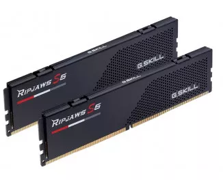 Оперативная память DDR5 32 Gb (6000 MHz) (Kit 16 Gb x 2) G.SKILL Ripjaws S5 Black (F5-6000J4040F16GX2-RS5K)