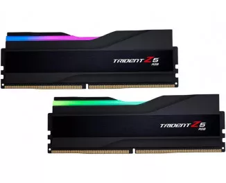 Оперативна пам'ять DDR5 32 Gb (6000 MHz) (Kit 16 Gb x 2) G.SKILL Trident Z5 RGB Black (F5-6000J3040F16GX2-TZ5RK)