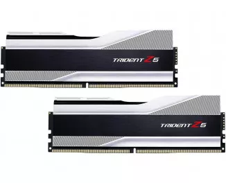Оперативна пам'ять DDR5 32 Gb (6000 MHz) (Kit 16 Gb x 2) G.SKILL Trident Z5 Silver (F5-6000J3636F16GX2-TZ5S)