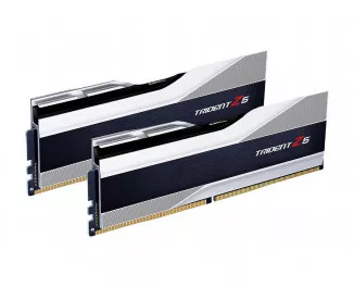 Оперативна пам'ять DDR5 32 Gb (6000 MHz) (Kit 16 Gb x 2) G.SKILL Trident Z5 Silver (F5-6000J3636F16GX2-TZ5S)